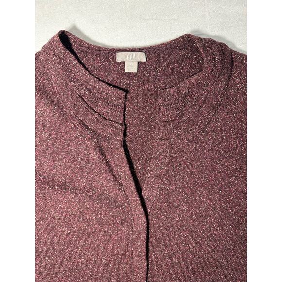 Ann Taylor Woman’s Cardigan Red Wool Blend Size XS - Picture 4 of 7